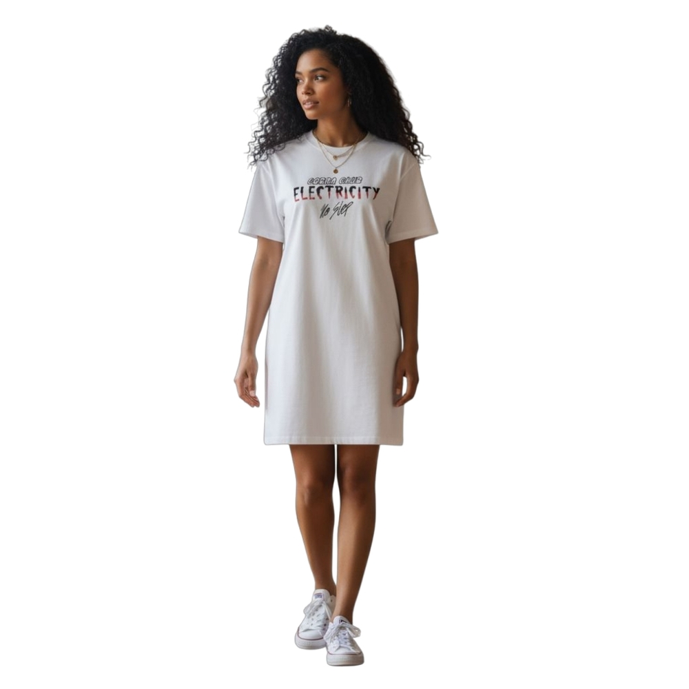 McQ Alexander Mcqueen Cobra Club T-Shirt Dress